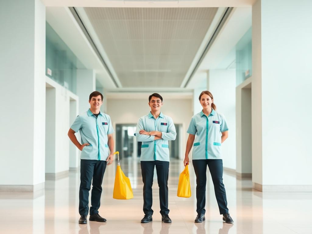 Tanzifco commercial cleaning team